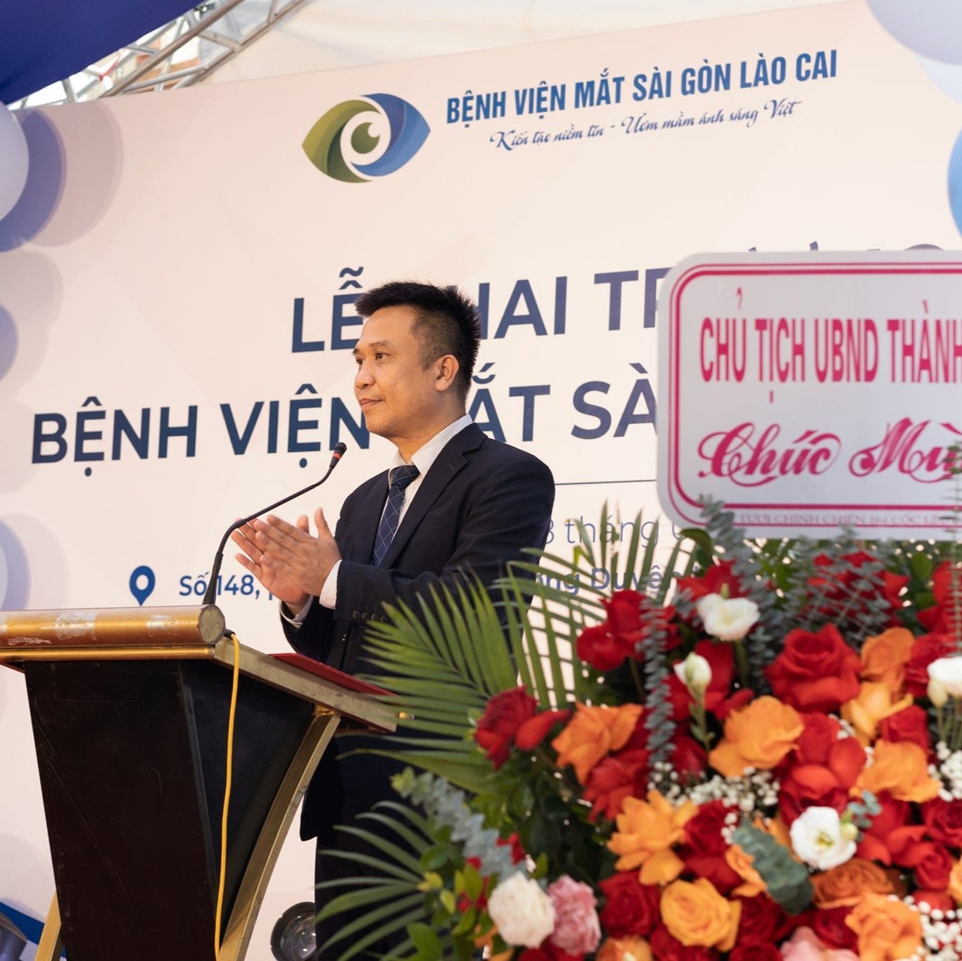 BỆNH VIỆN MẮT SÀI GÒN -  LÀO CAI TƯNG BỪNG KHAI TRƯƠNG